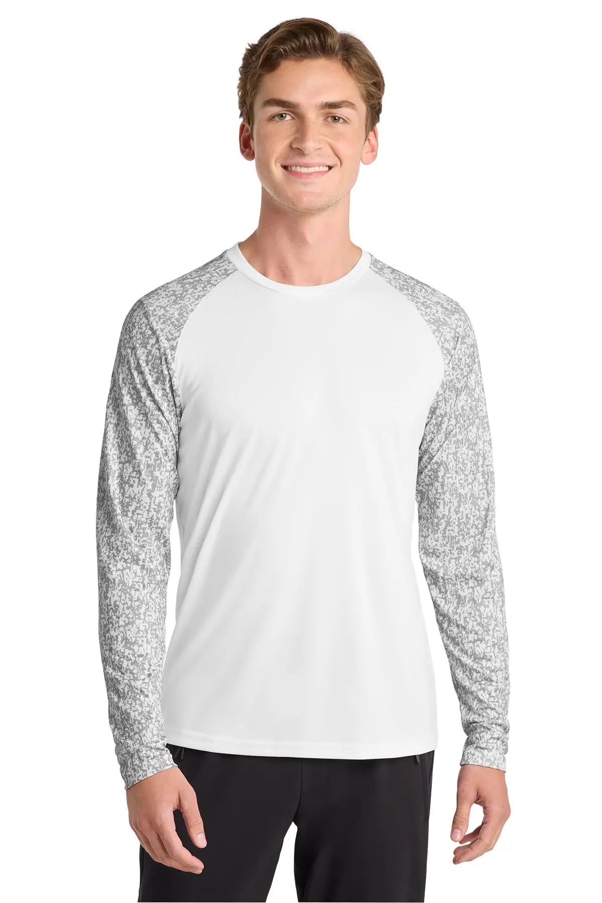 Sport-Tek® Long Sleeve Digi Camo Tee #ST460LS Game Over Merch