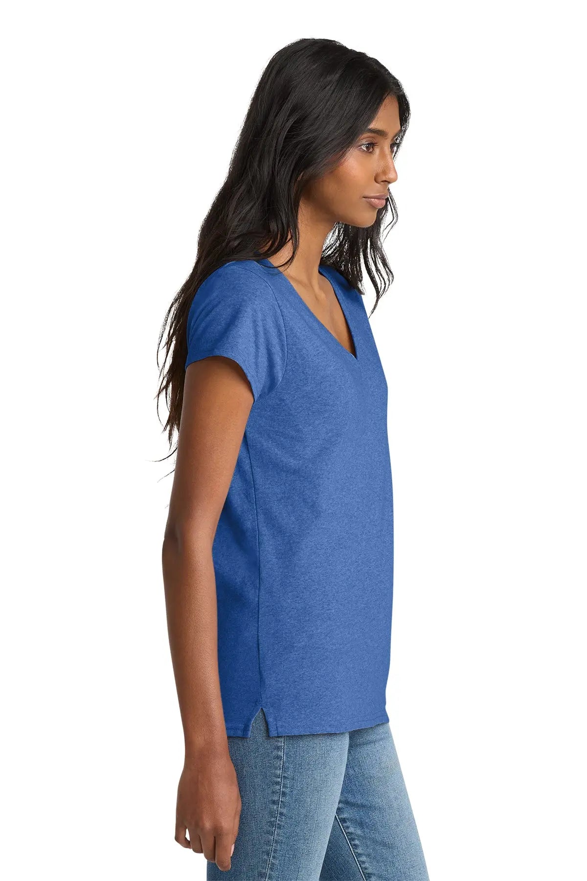 District® Women’s Re-Tee® V-Neck #DT8001