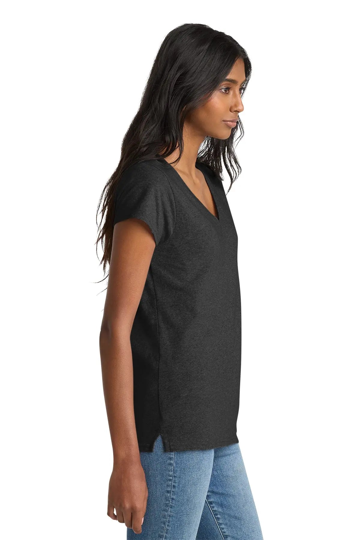District® Women’s Re-Tee® V-Neck #DT8001