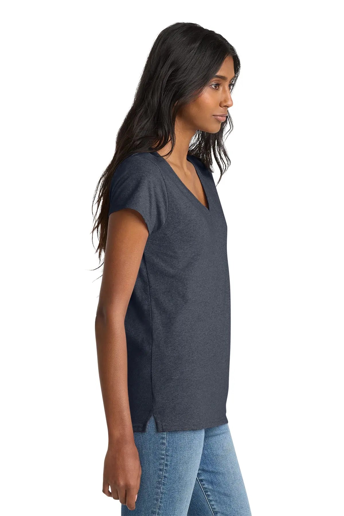 District® Women’s Re-Tee® V-Neck #DT8001