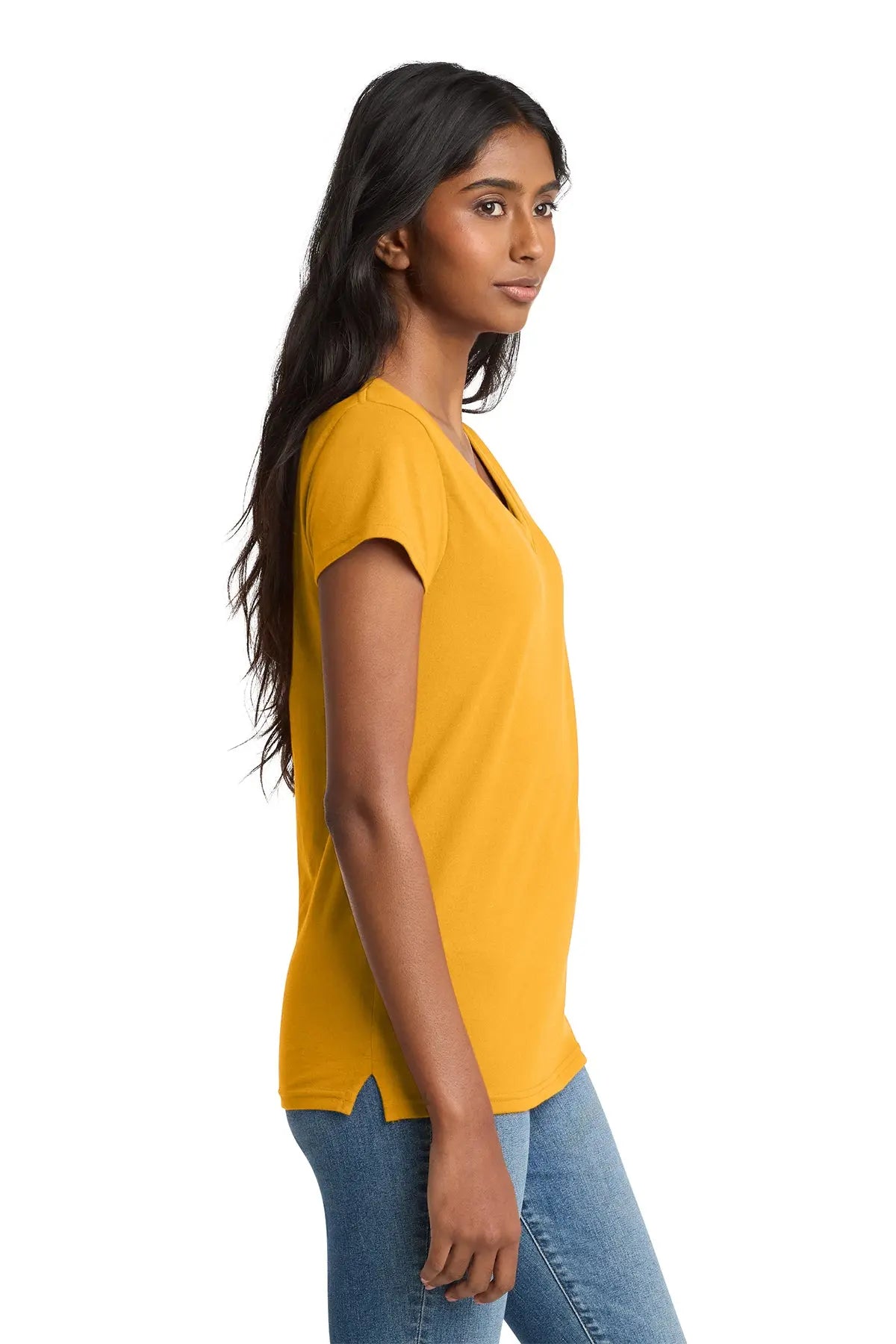 District® Women’s Re-Tee® V-Neck #DT8001