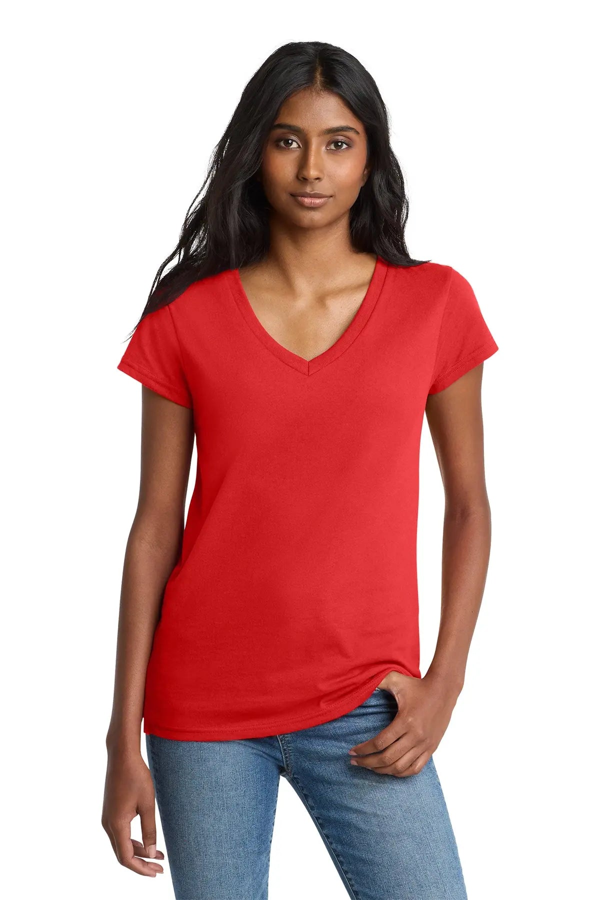 District® Women’s Re-Tee® V-Neck #DT8001