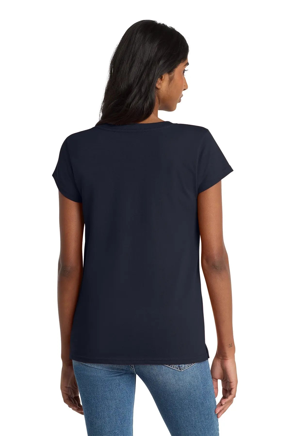 District® Women’s Re-Tee® V-Neck #DT8001