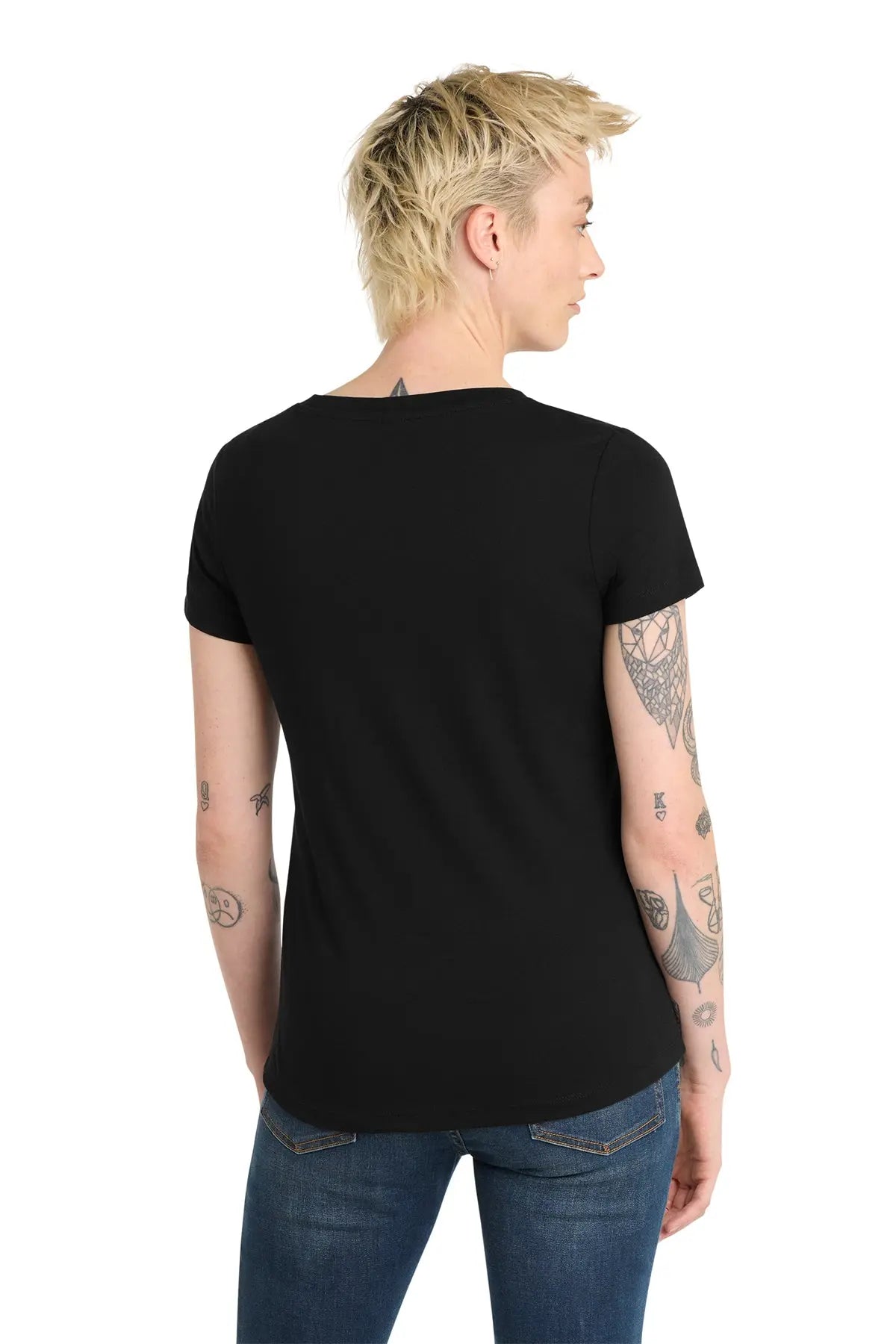 District® Women’s Flex Scoop Neck Tee #DT7501