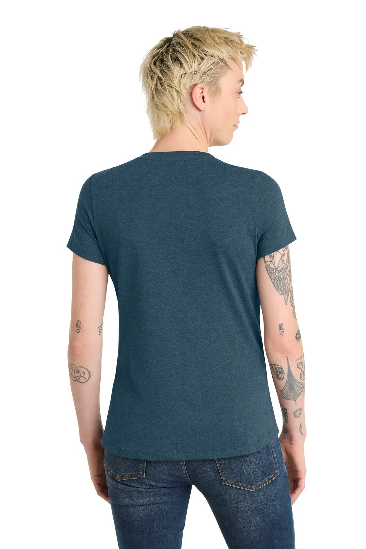 District® Women’s Flex Scoop Neck Tee #DT7501