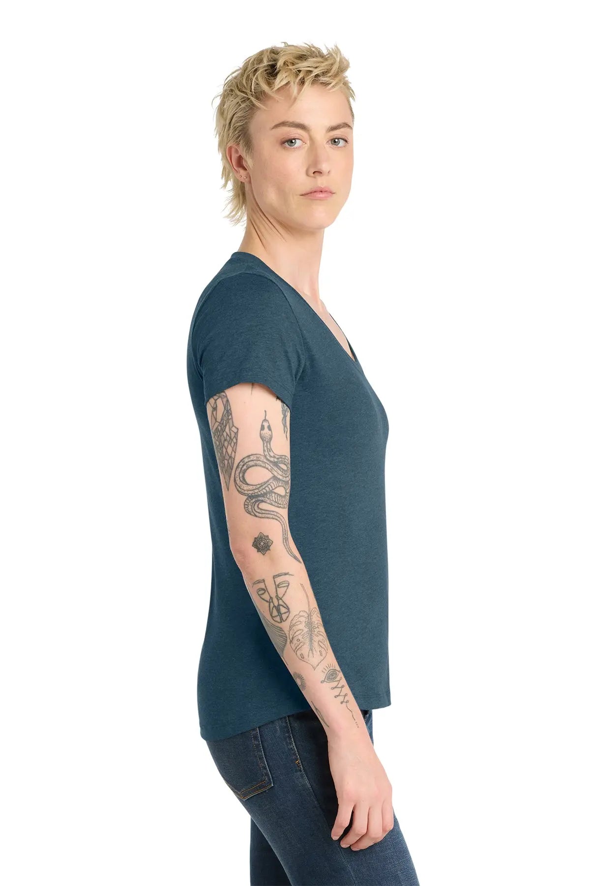 District® Women’s Flex Scoop Neck Tee #DT7501