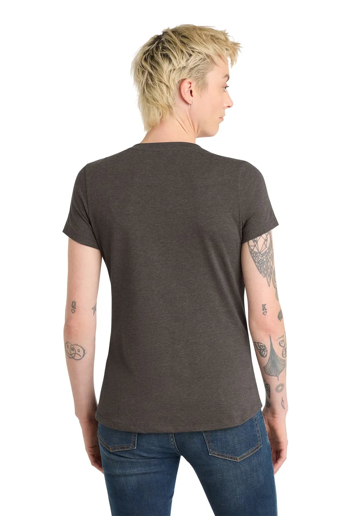 District® Women’s Flex Scoop Neck Tee #DT7501
