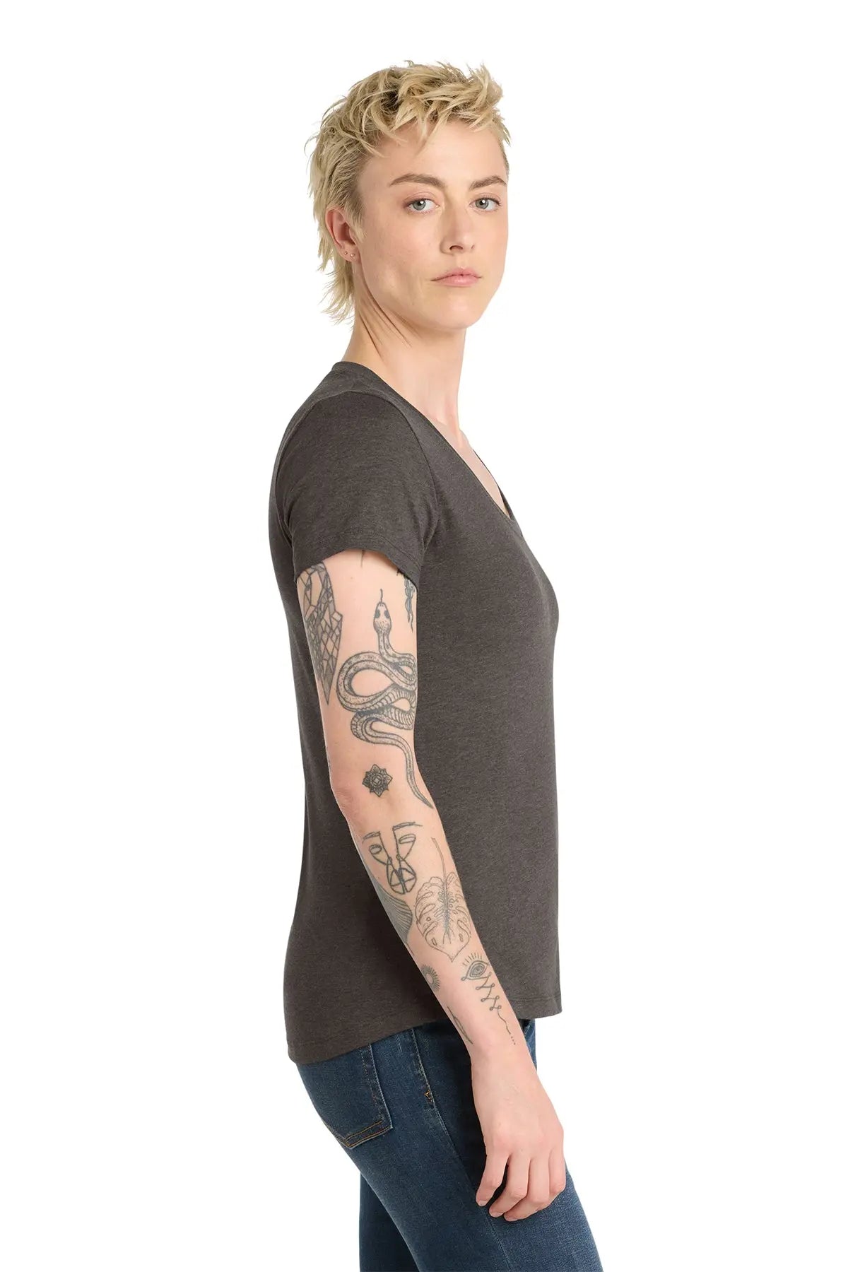 District® Women’s Flex Scoop Neck Tee #DT7501