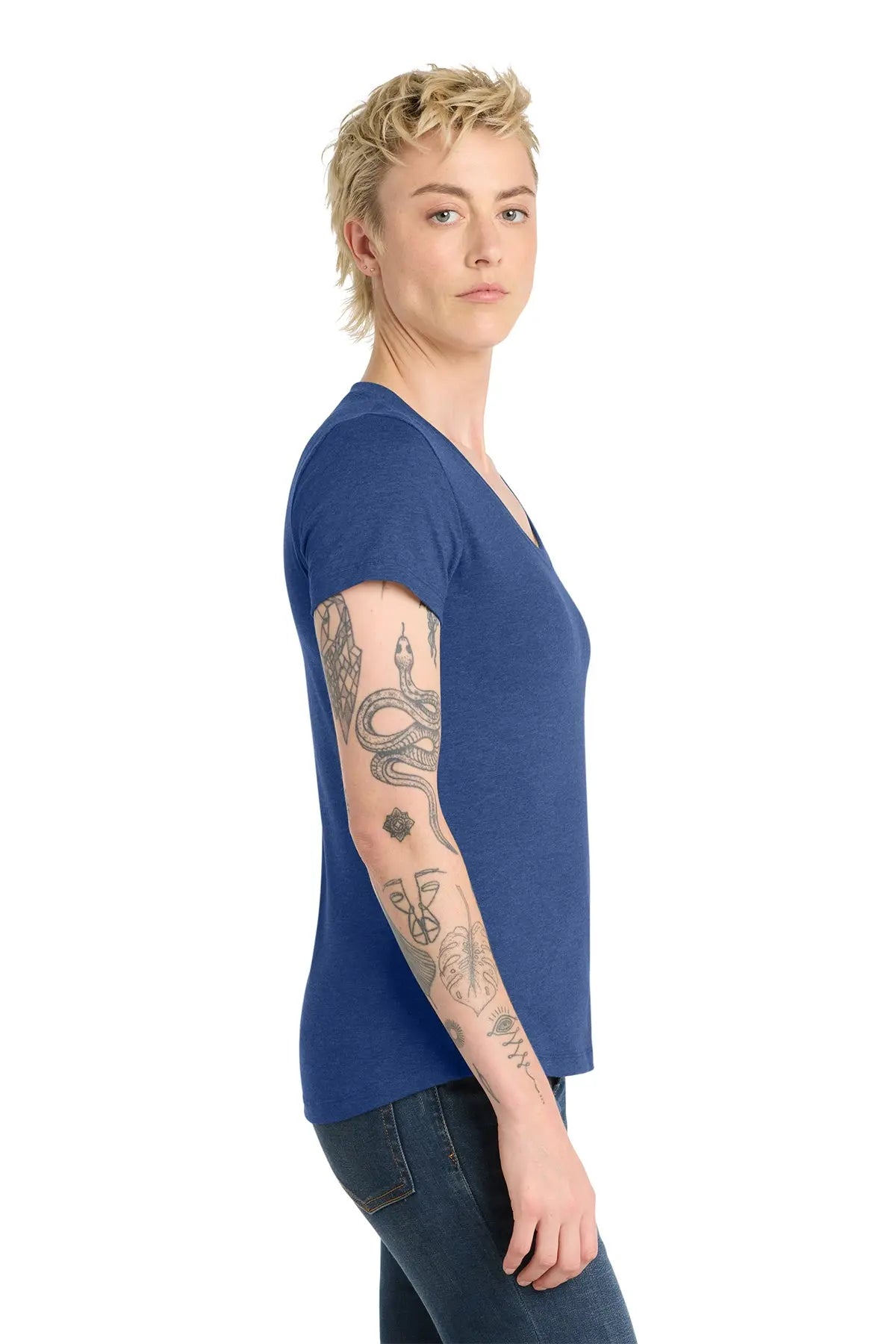 District® Women’s Flex Scoop Neck Tee #DT7501