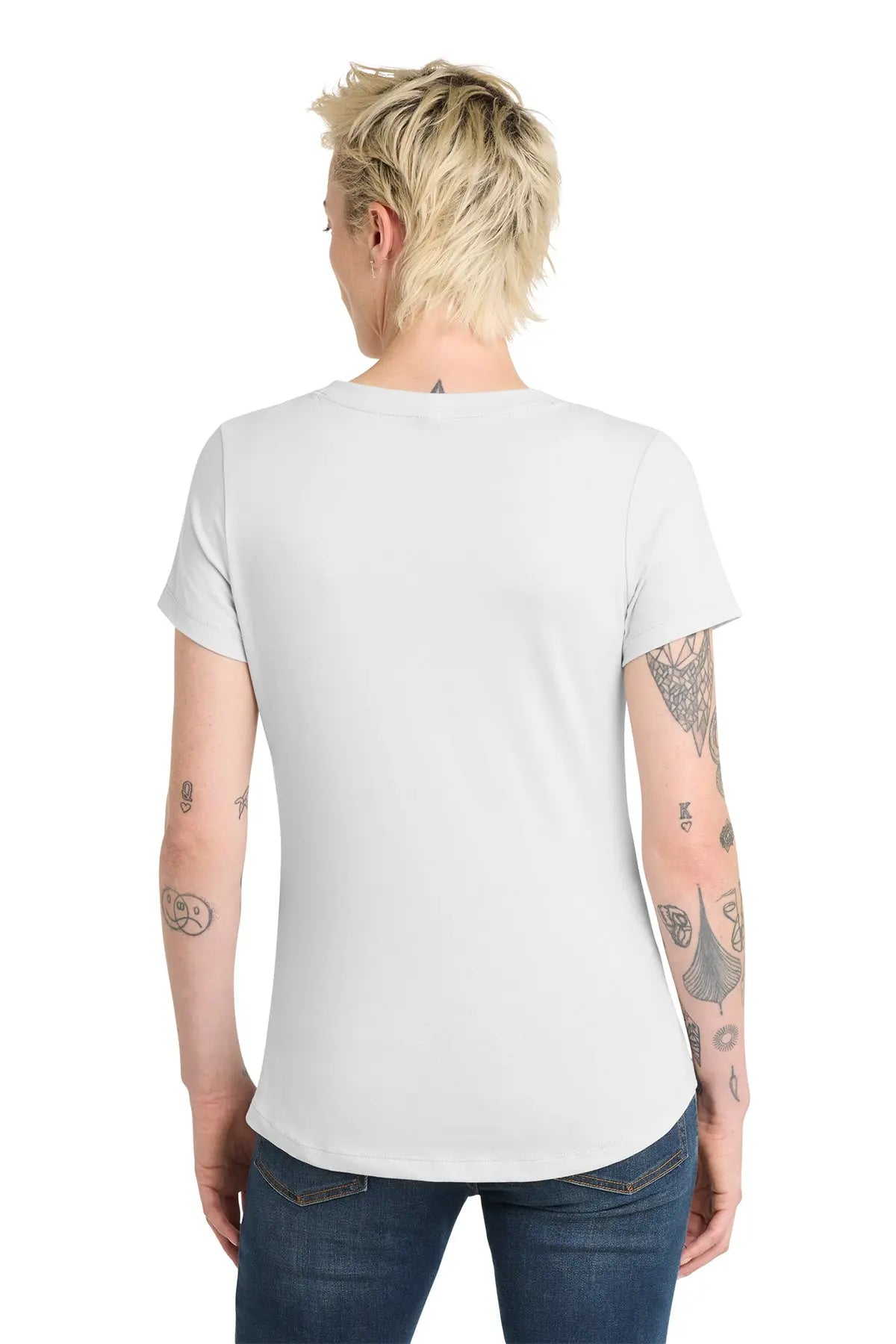 District® Women’s Flex Scoop Neck Tee #DT7501