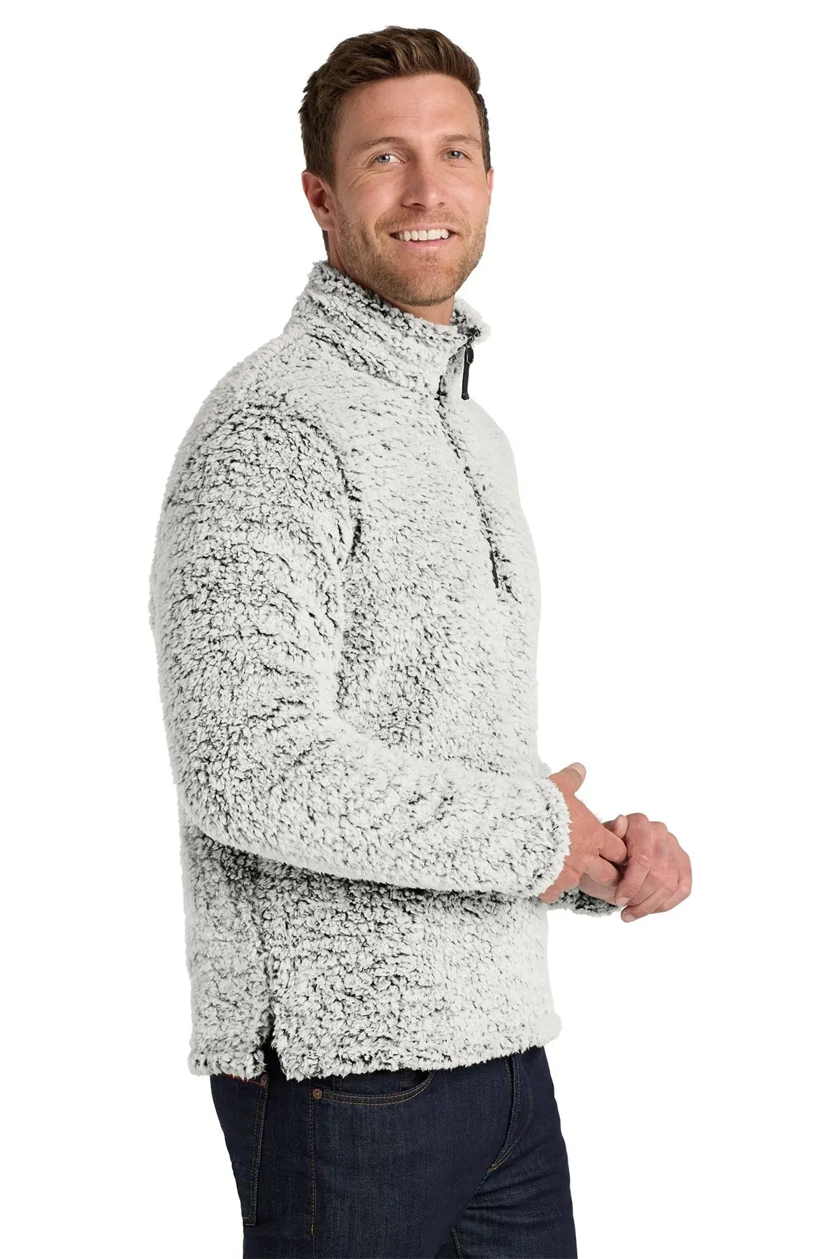 Port Authority® Cozy 1/4-Zip Fleece #F130 Game Over Merch