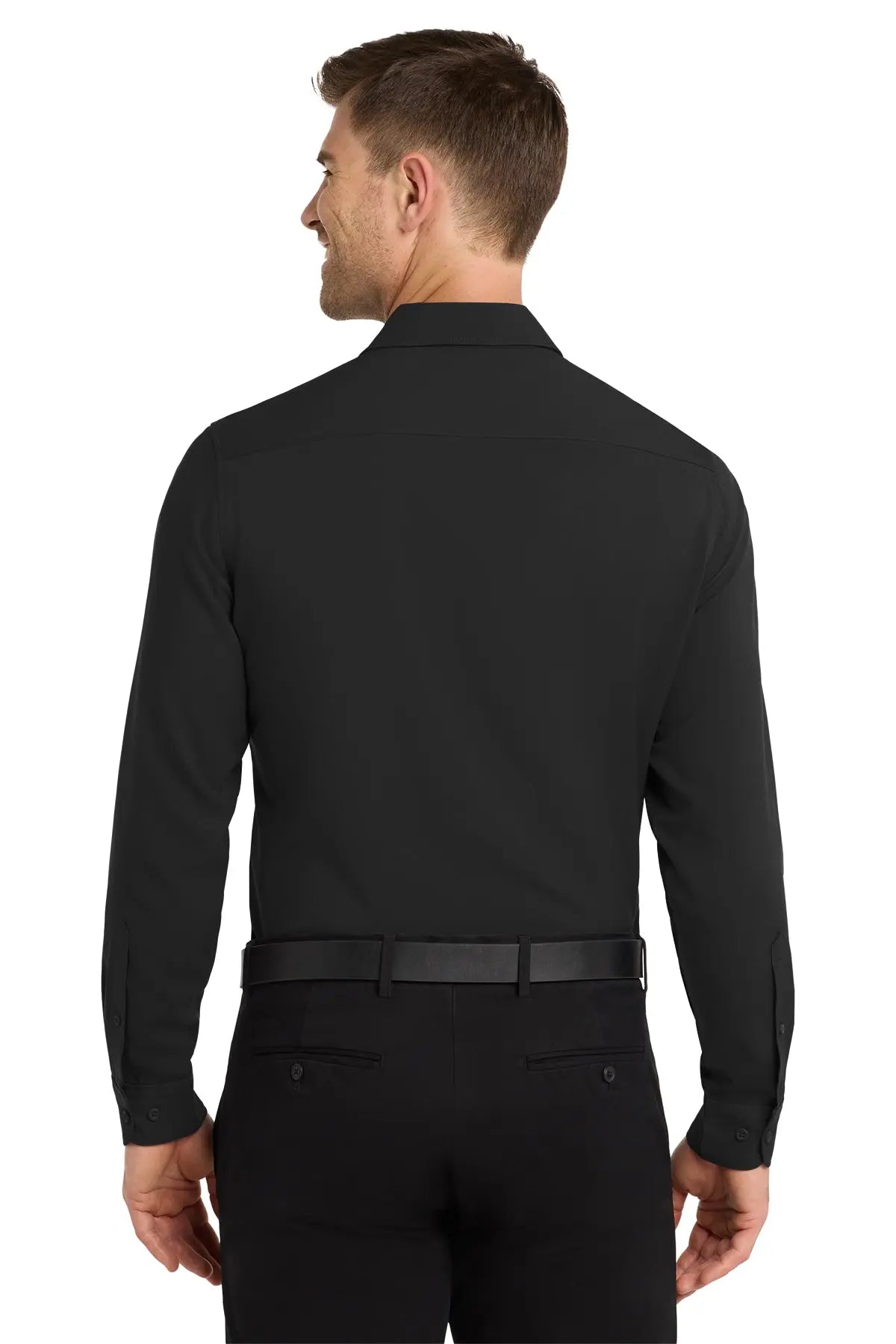 Port Authority® Long Sleeve Performance Staff Shirt #W401