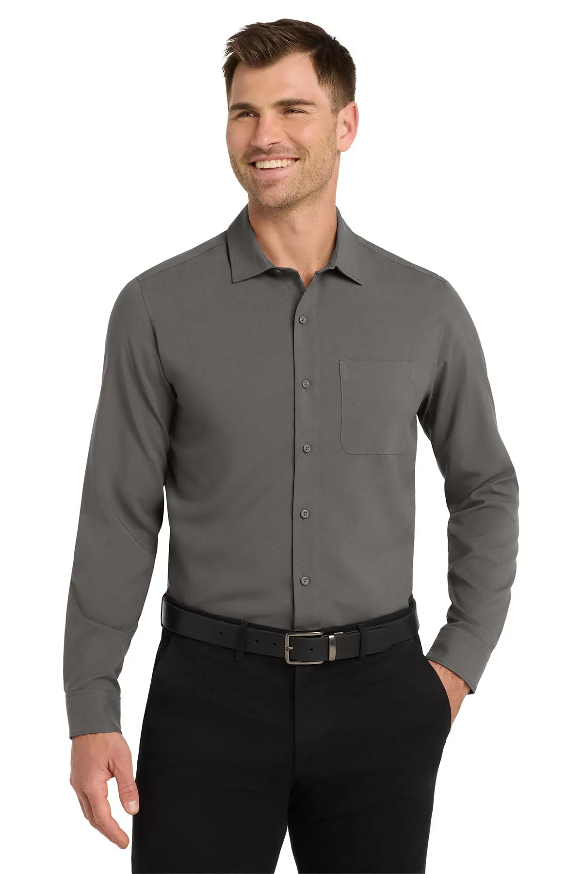 Port Authority® Long Sleeve Performance Staff Shirt #W401