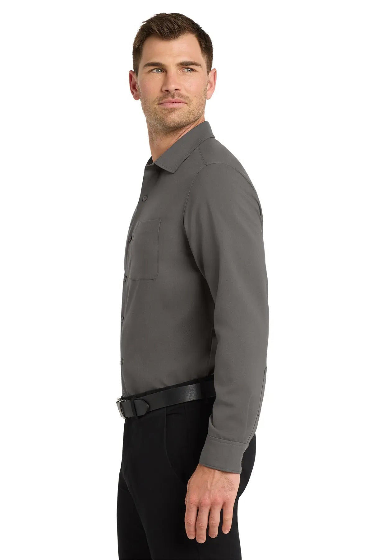 Port Authority® Long Sleeve Performance Staff Shirt #W401