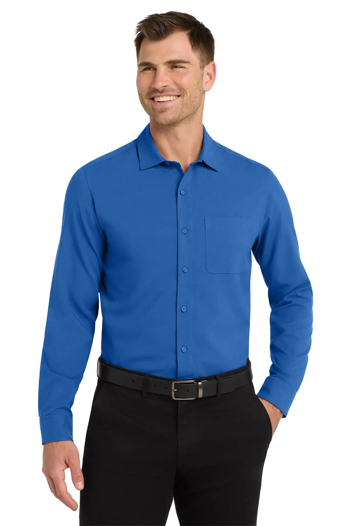 Port Authority® Long Sleeve Performance Staff Shirt #W401