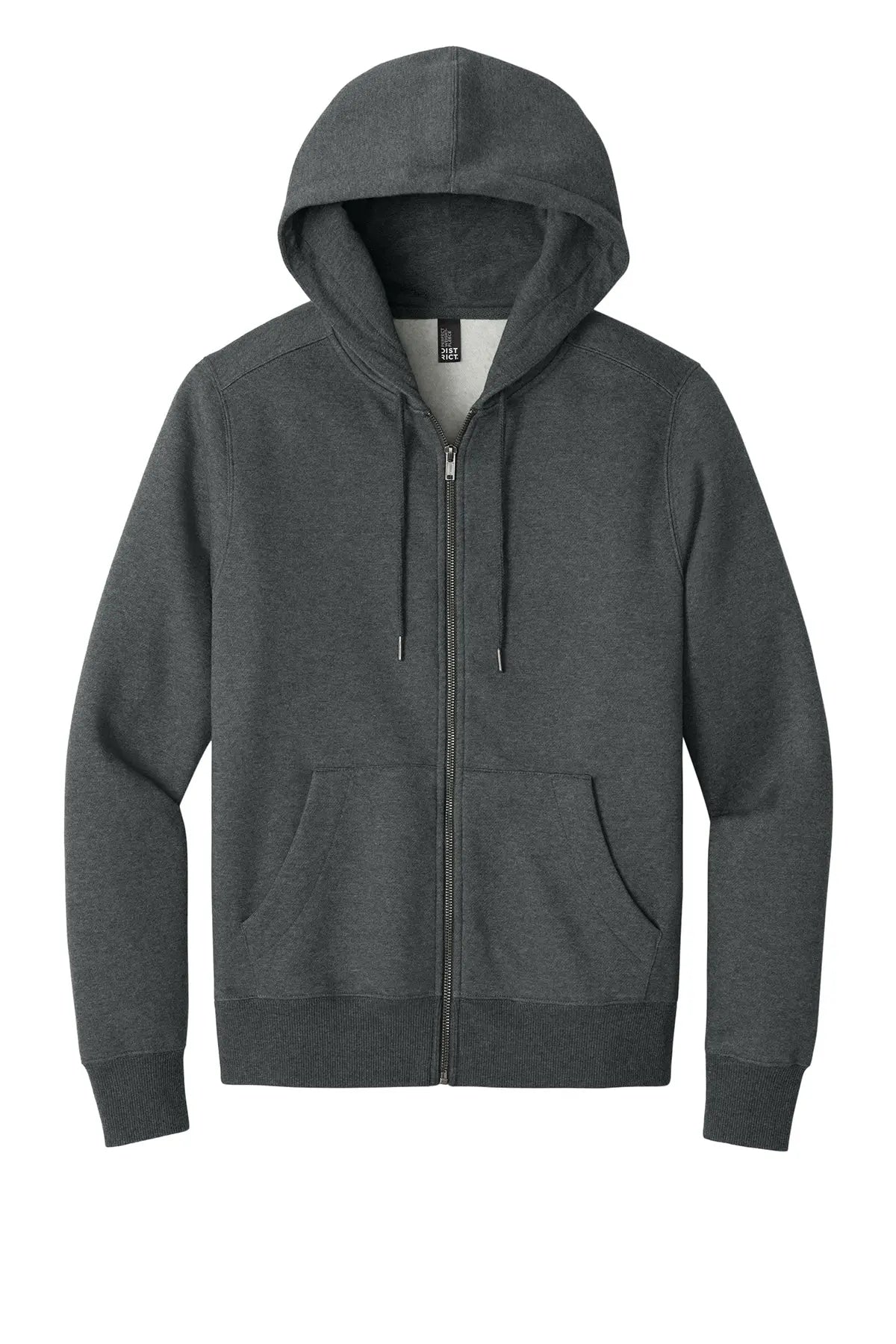 District® Perfect Weight® Fleece Full-Zip Hoodie #DT1103