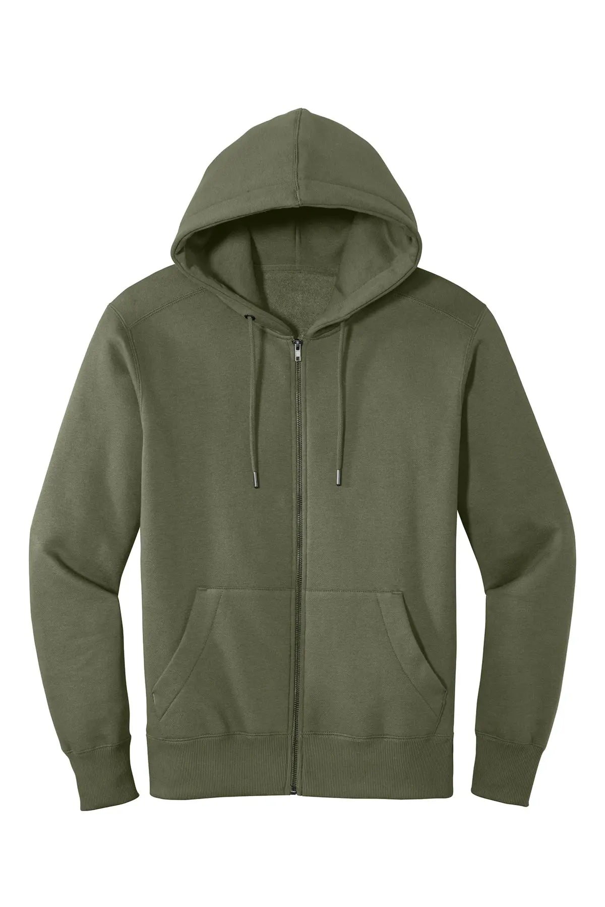 District® Perfect Weight® Fleece Full-Zip Hoodie #DT1103
