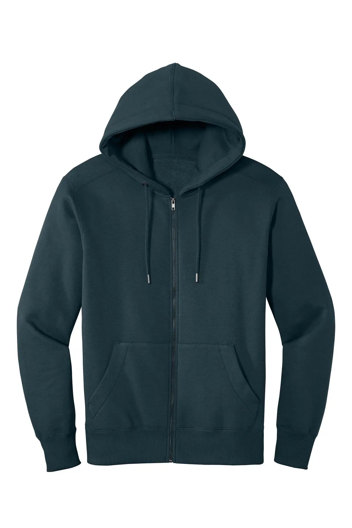 District® Perfect Weight® Fleece Full-Zip Hoodie #DT1103