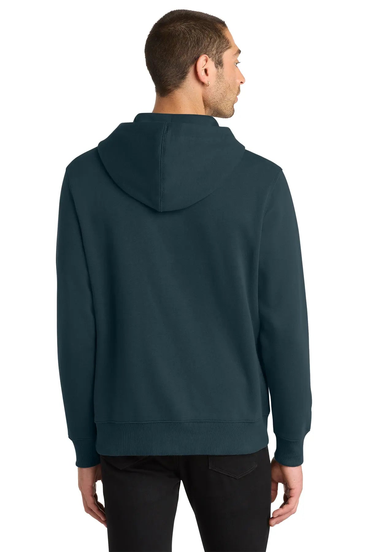 District® Perfect Weight® Fleece Full-Zip Hoodie #DT1103