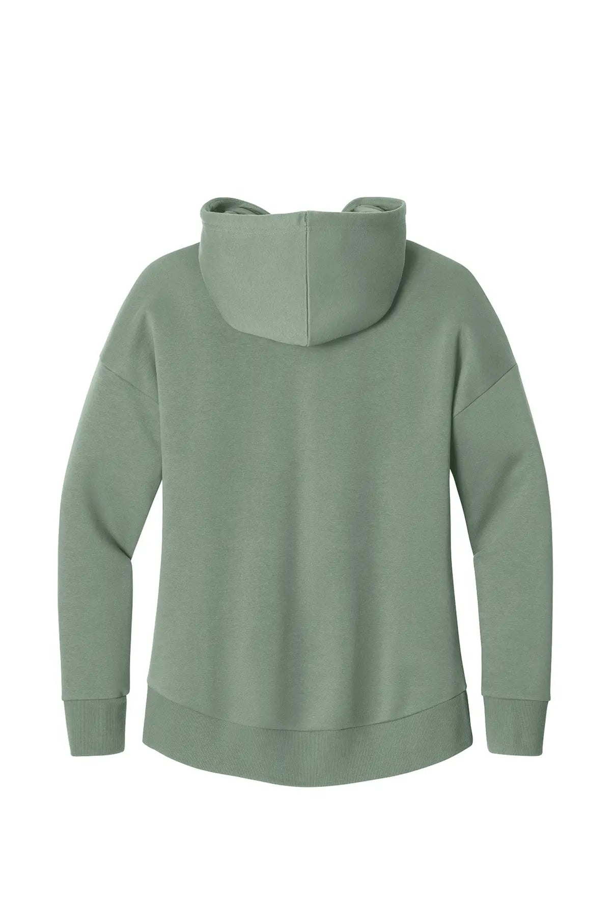 District® Women’s Perfect Weight® Fleece Drop Shoulder Full-Zip Hoodie #DT1104