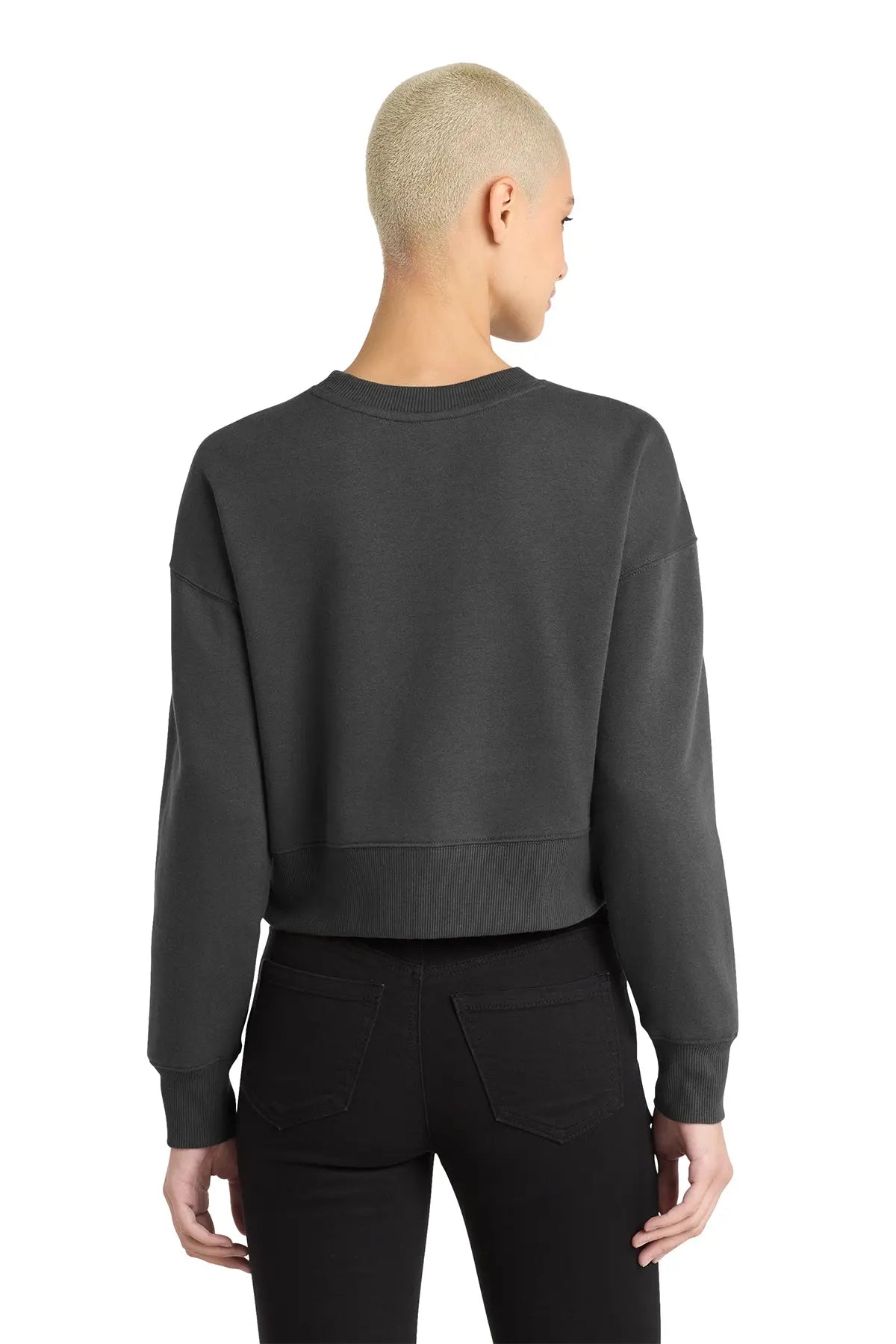 District® Women’s Perfect Weight® Fleece Cropped Crew #DT1105