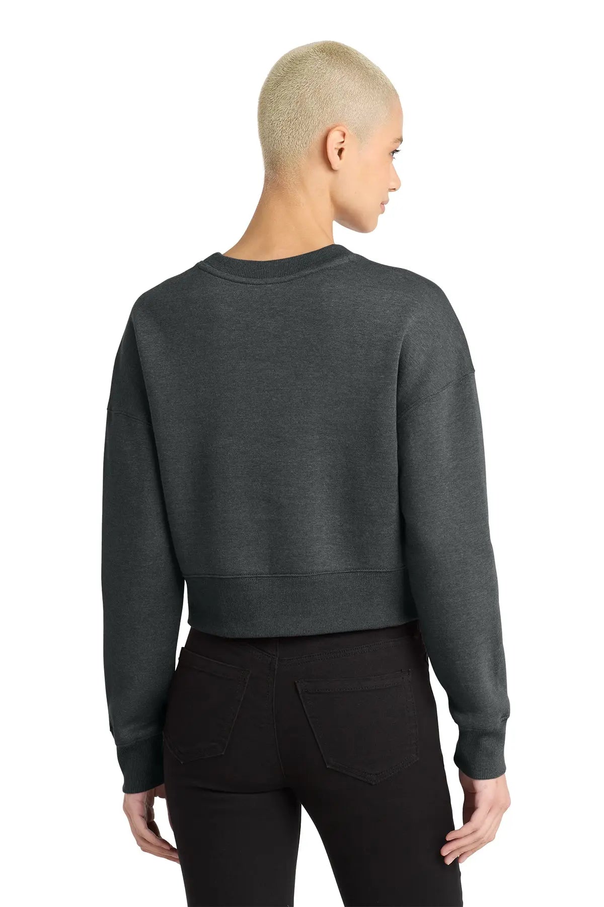 District® Women’s Perfect Weight® Fleece Cropped Crew #DT1105