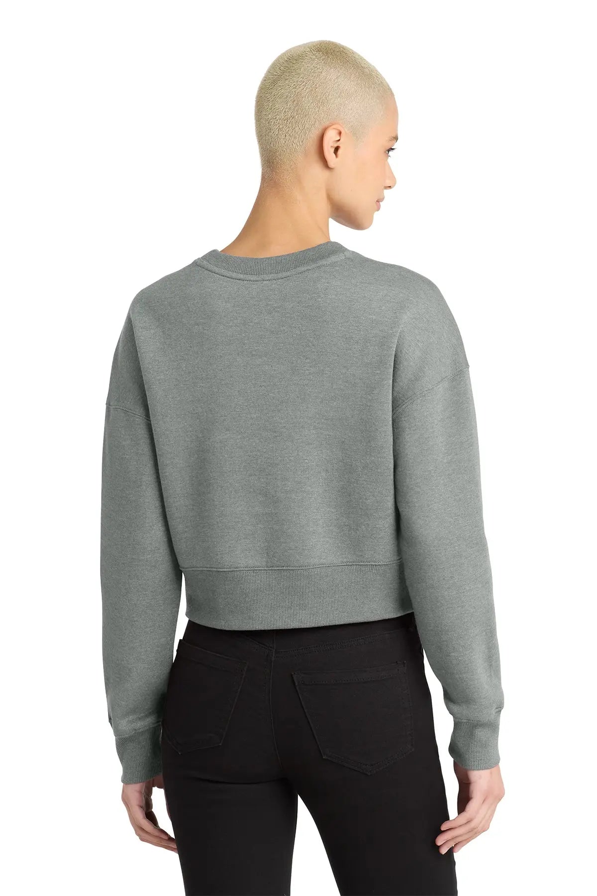District® Women’s Perfect Weight® Fleece Cropped Crew #DT1105