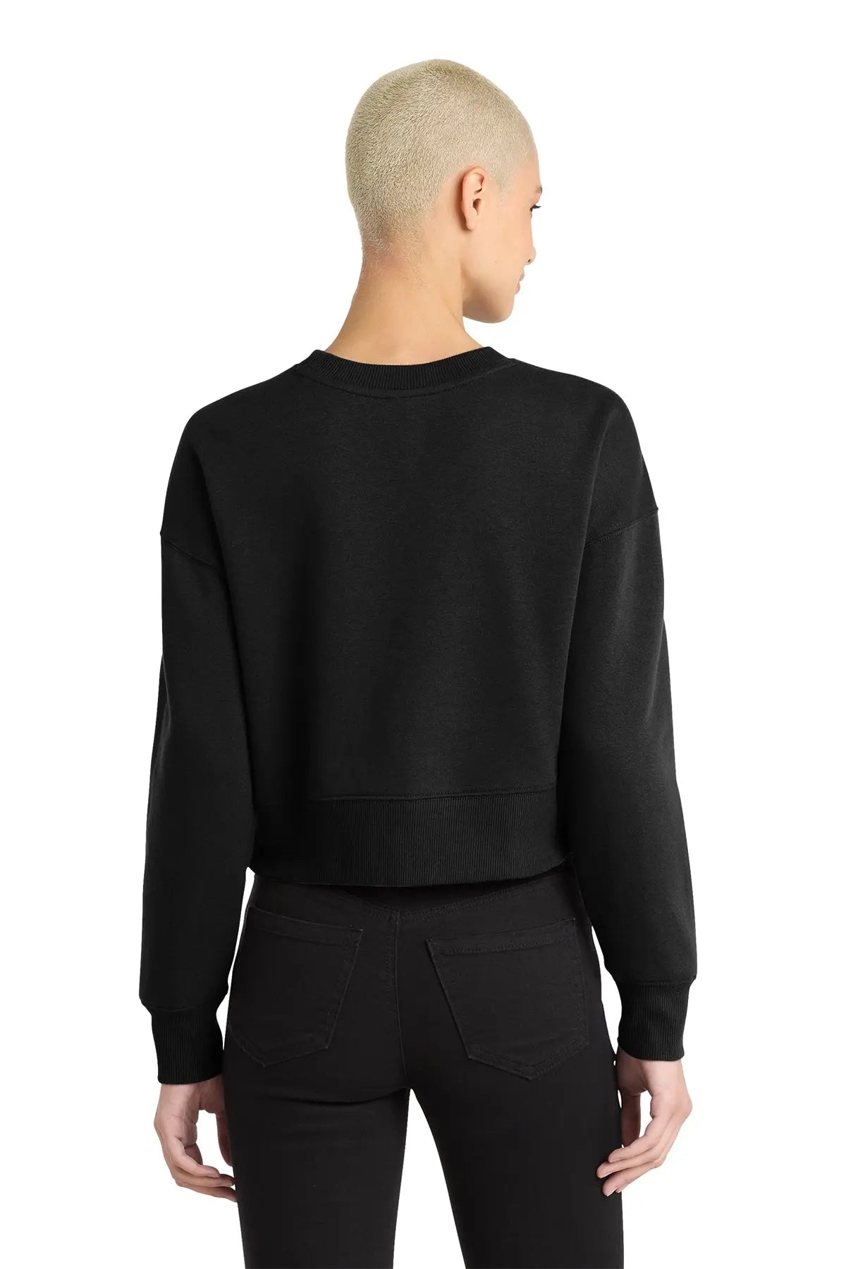 District® Women’s Perfect Weight® Fleece Cropped Crew #DT1105