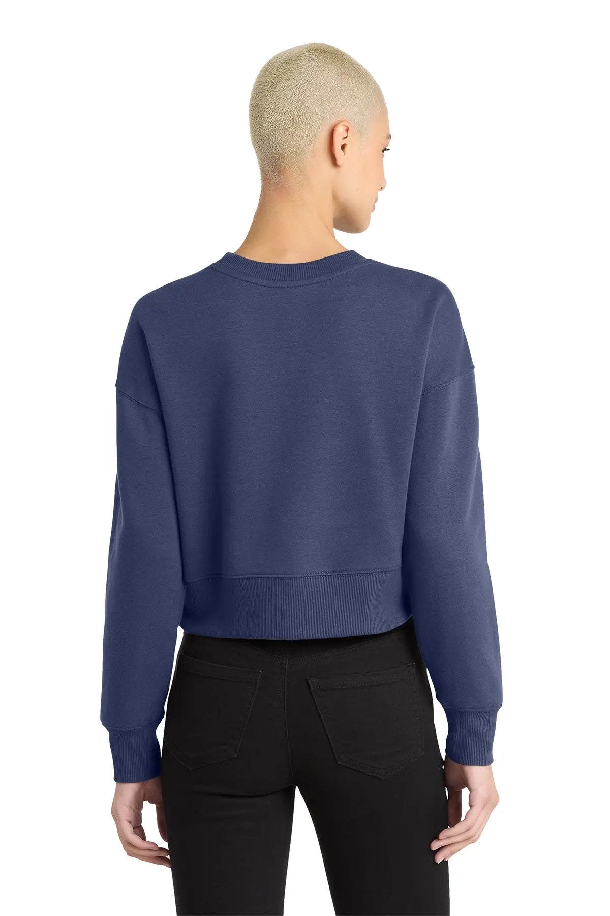 District® Women’s Perfect Weight® Fleece Cropped Crew #DT1105