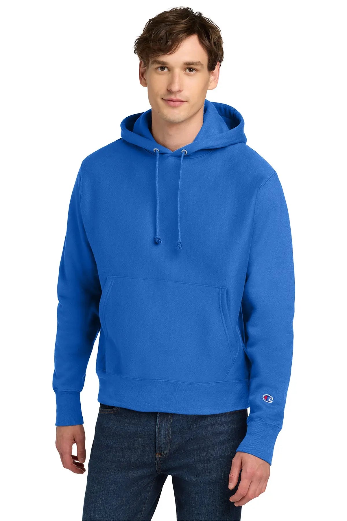 Champion® Reverse Weave® Hooded Sweatshirt #S101