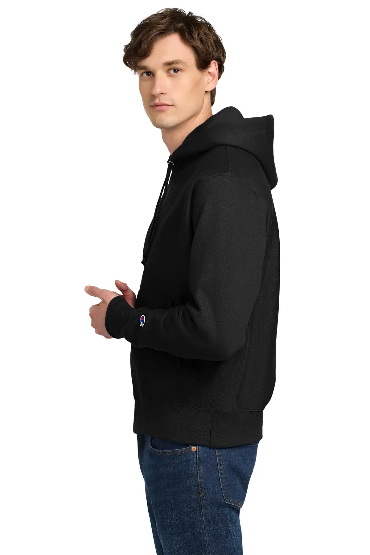 Champion® Reverse Weave® Hooded Sweatshirt #S101