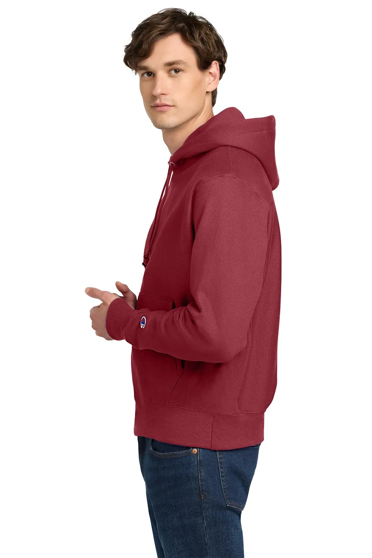 Champion® Reverse Weave® Hooded Sweatshirt #S101