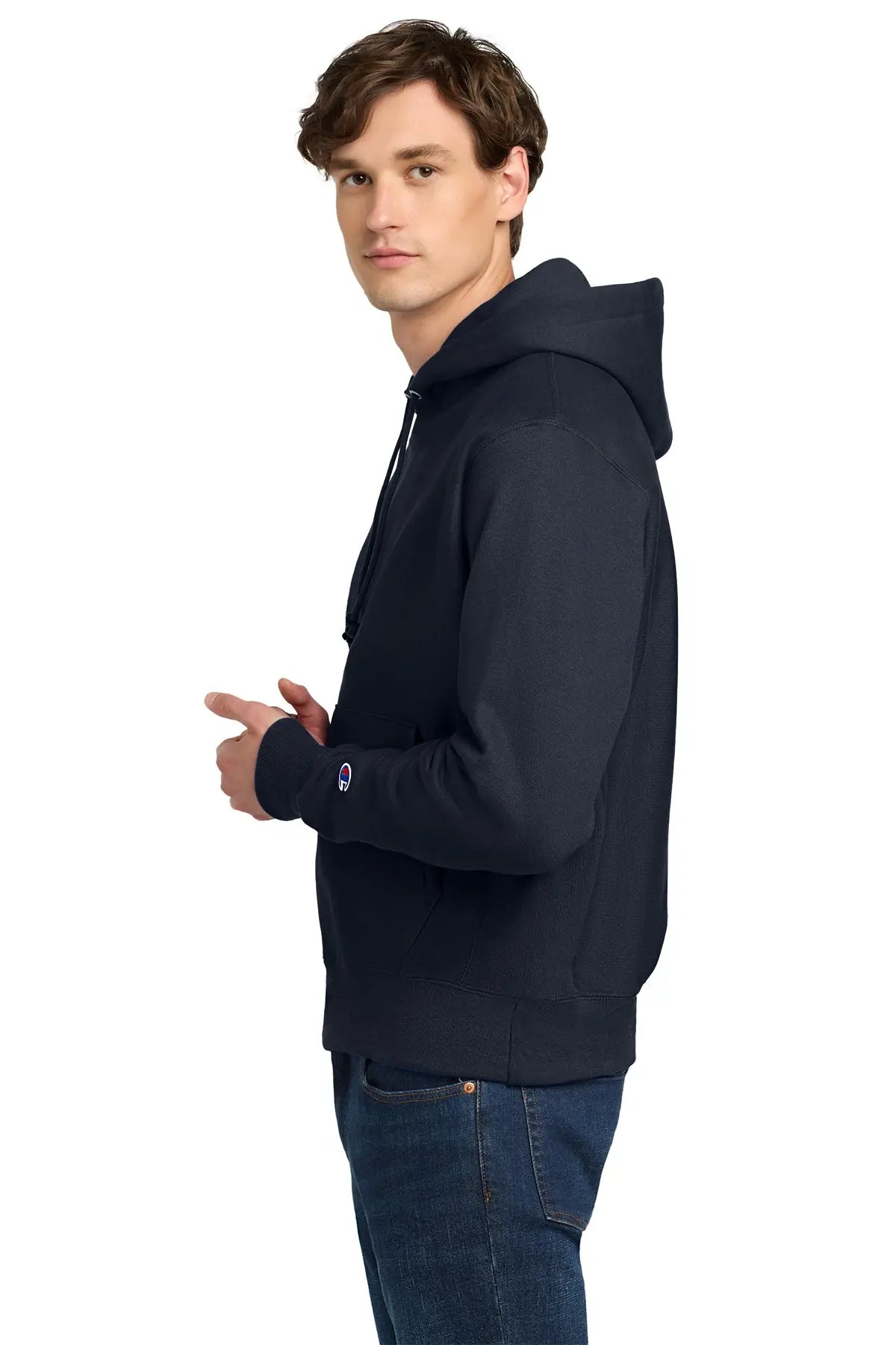 Champion® Reverse Weave® Hooded Sweatshirt #S101