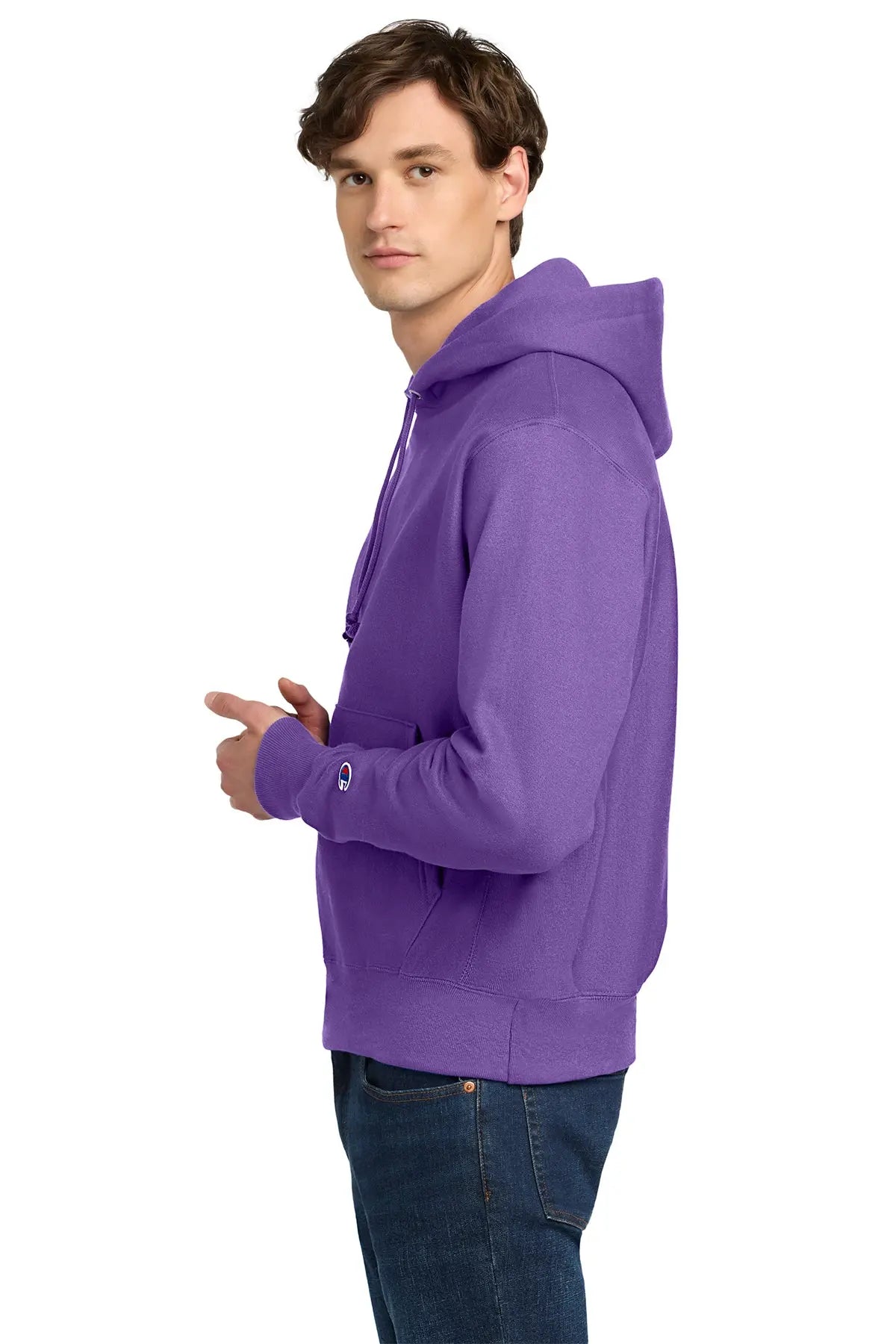Champion® Reverse Weave® Hooded Sweatshirt #S101