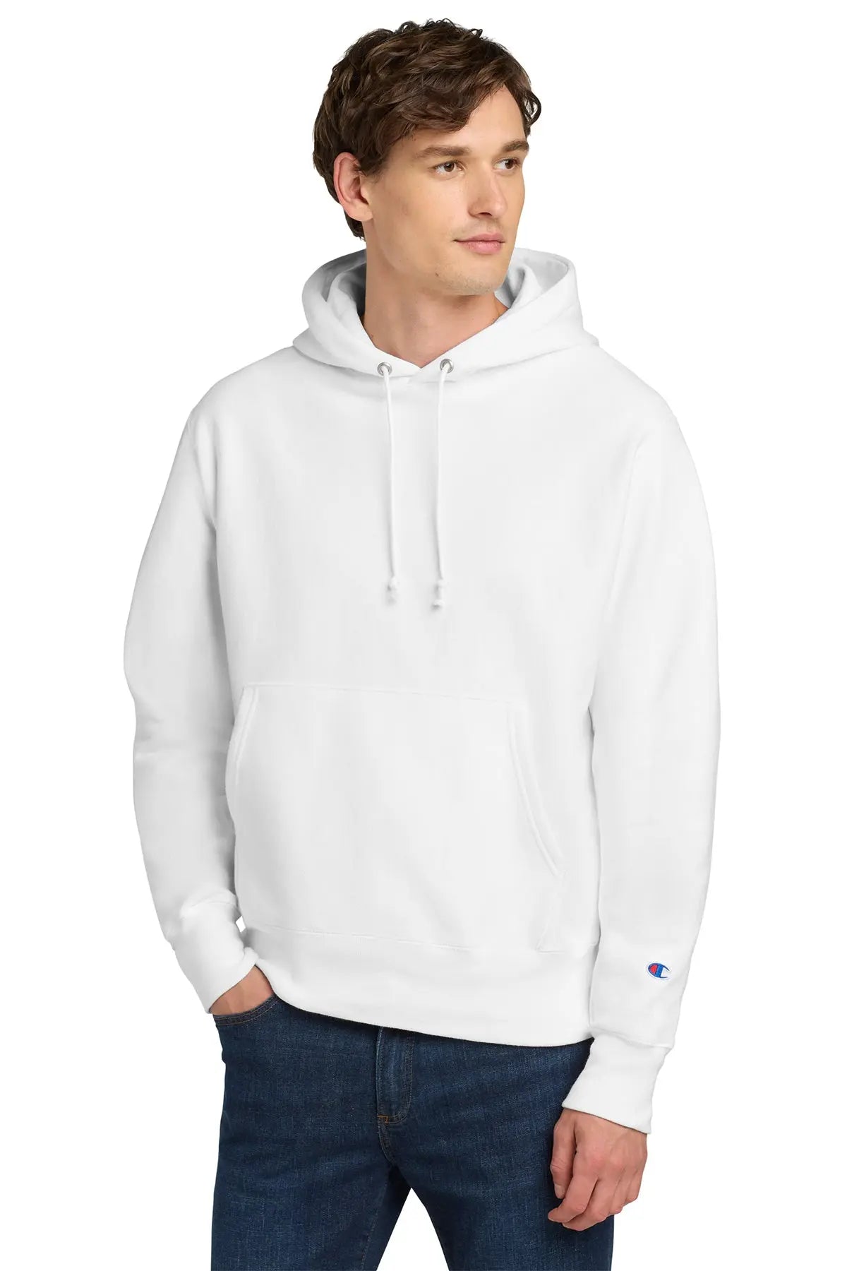 Champion® Reverse Weave® Hooded Sweatshirt #S101