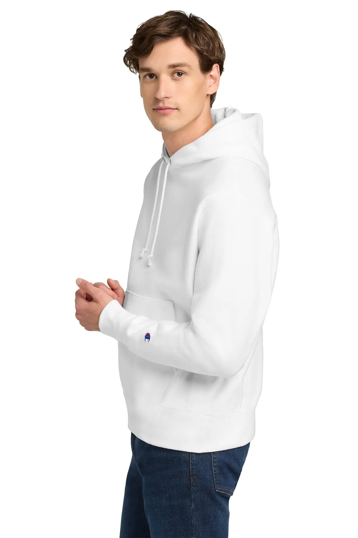 Champion® Reverse Weave® Hooded Sweatshirt #S101