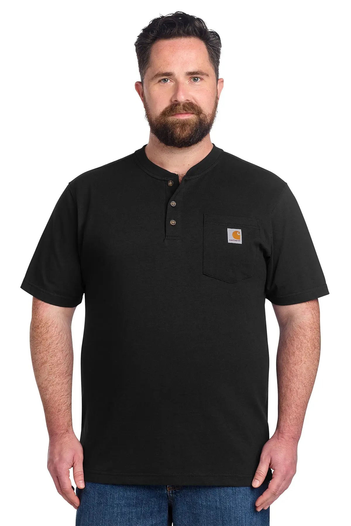Carhartt® Short Sleeve Henley T-Shirt #CTK84