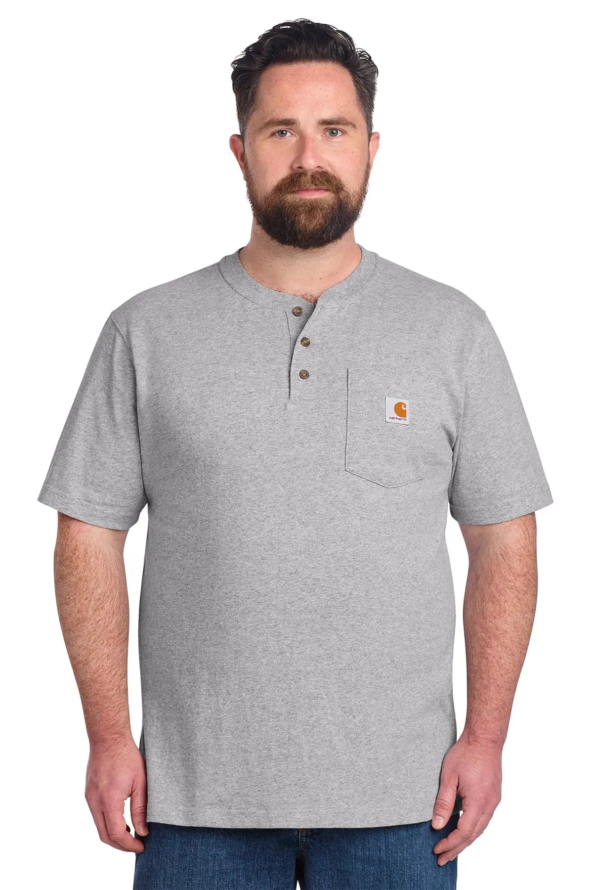 Carhartt® Short Sleeve Henley T-Shirt #CTK84