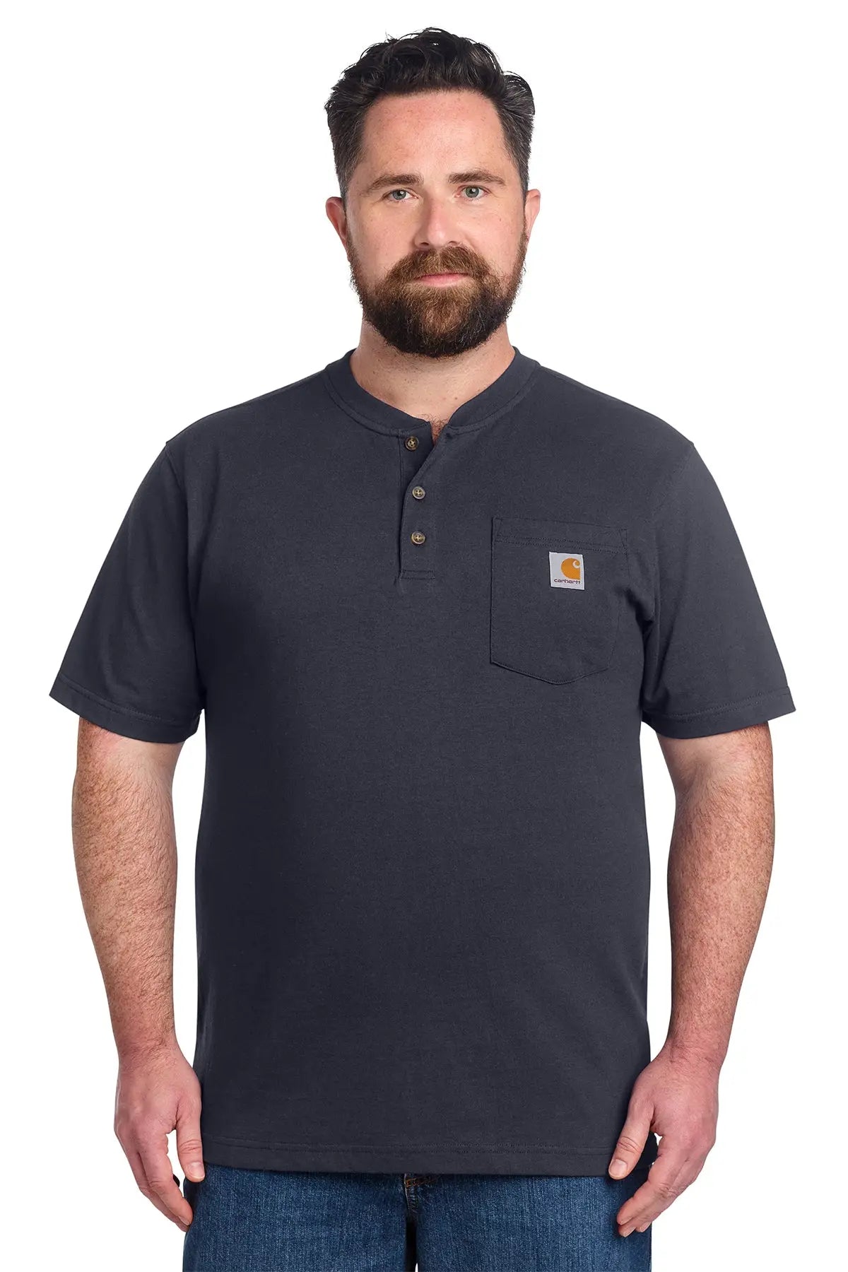 Carhartt® Short Sleeve Henley T-Shirt #CTK84