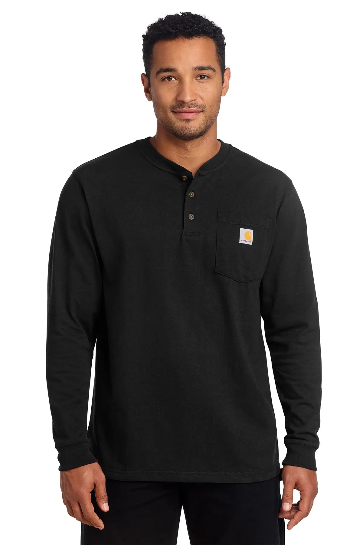 Carhartt® Long Sleeve Henley T-Shirt #CTK128