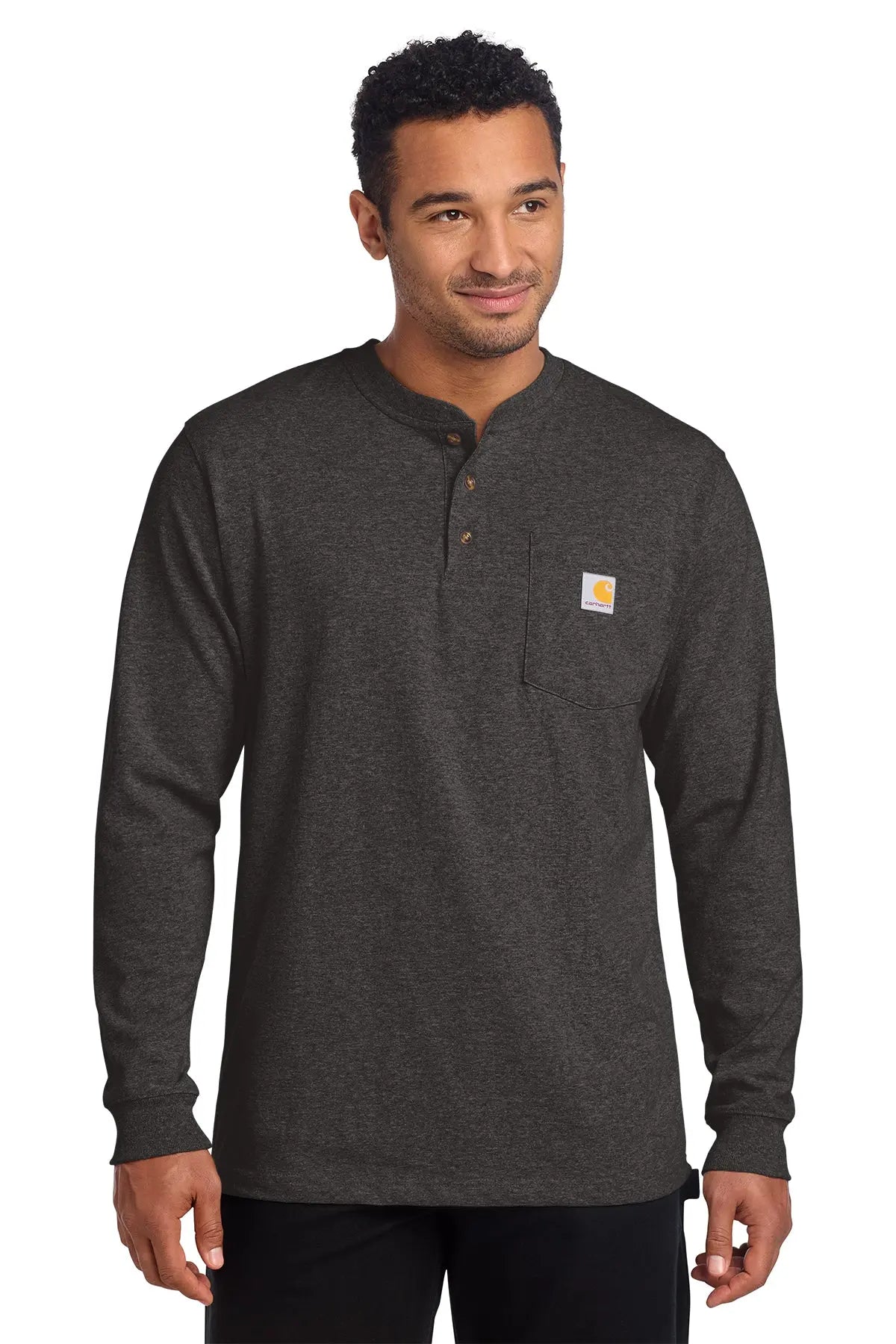 Carhartt® Long Sleeve Henley T-Shirt #CTK128