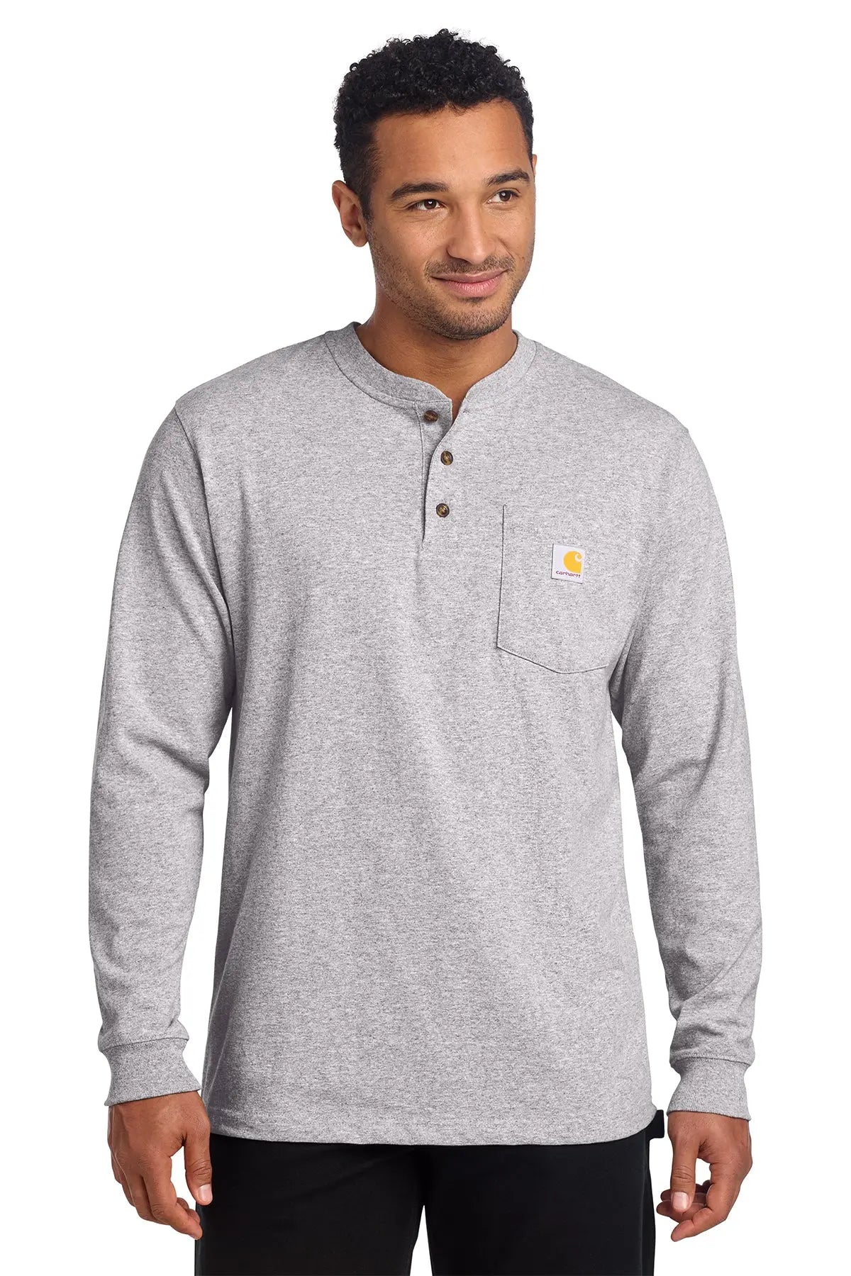 Carhartt® Long Sleeve Henley T-Shirt #CTK128