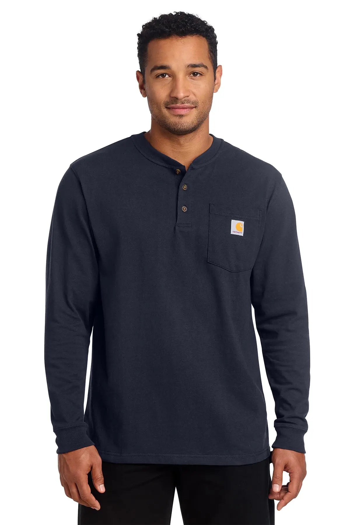 Carhartt® Long Sleeve Henley T-Shirt #CTK128