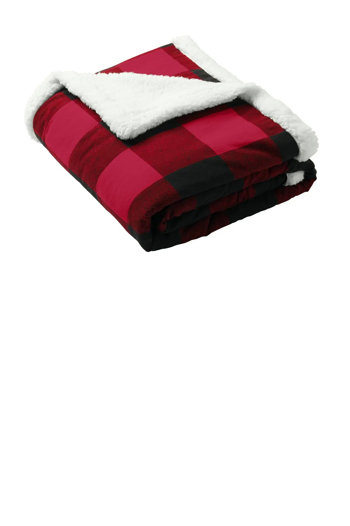 Port Authority® Flannel Sherpa Blanket #BP43
