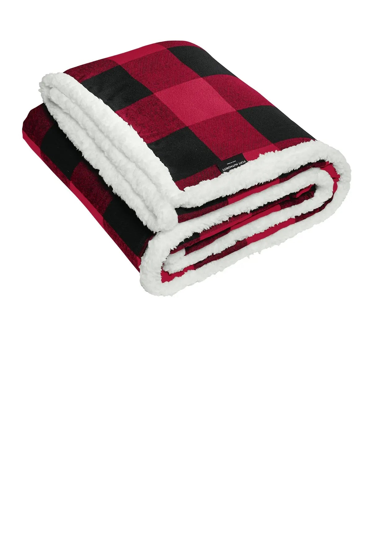 Port Authority® Flannel Sherpa Blanket #BP43