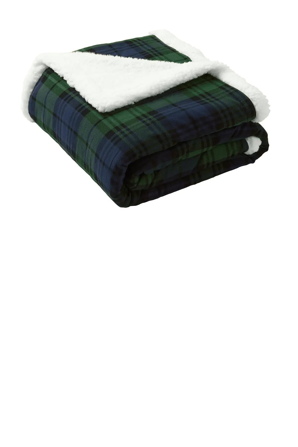 Port Authority® Flannel Sherpa Blanket #BP43