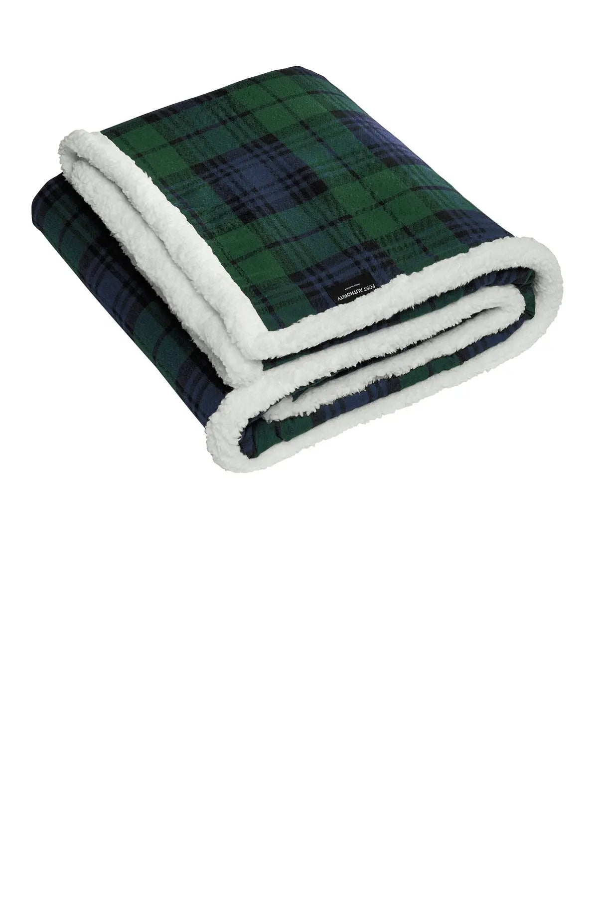 Port Authority® Flannel Sherpa Blanket #BP43
