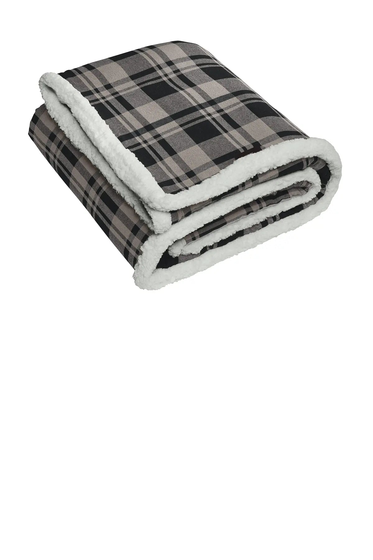 Port Authority® Flannel Sherpa Blanket #BP43