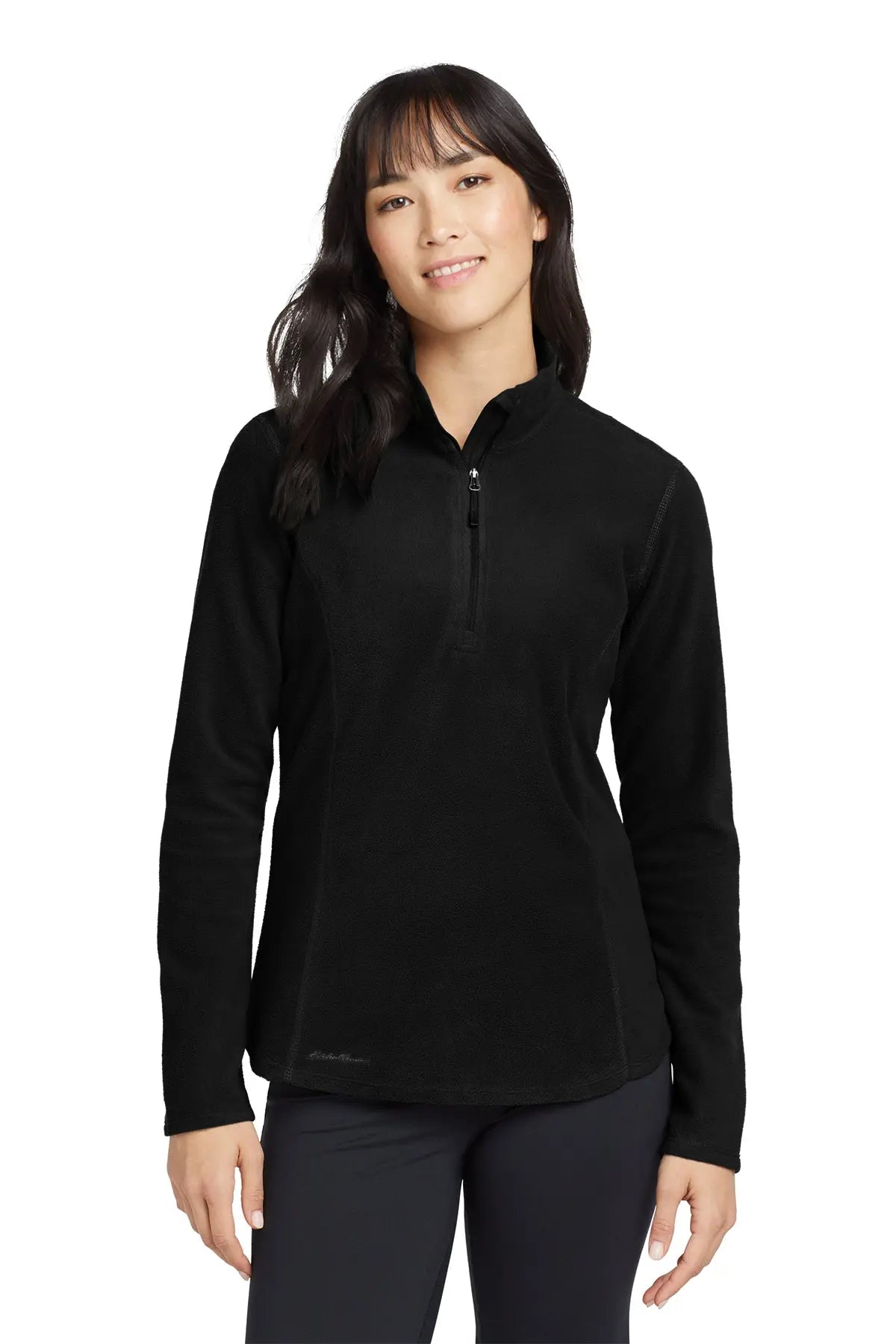 Eddie Bauer® Women's 1/2-Zip Microfleece Jacket #EB227 Game Over Merch