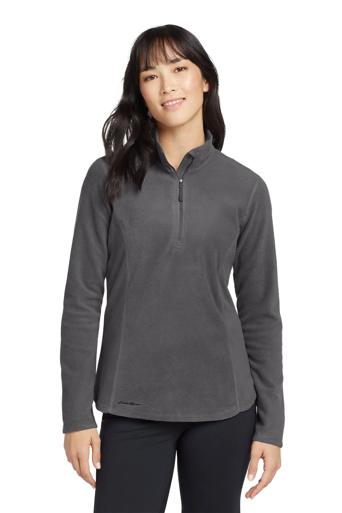 Eddie Bauer® Women's 1/2-Zip Microfleece Jacket #EB227 Game Over Merch